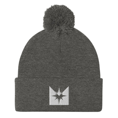 Monica Rambeau Embroidered Pom-Pom Beanie