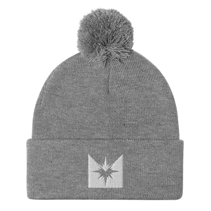 Monica Rambeau Embroidered Pom-Pom Beanie