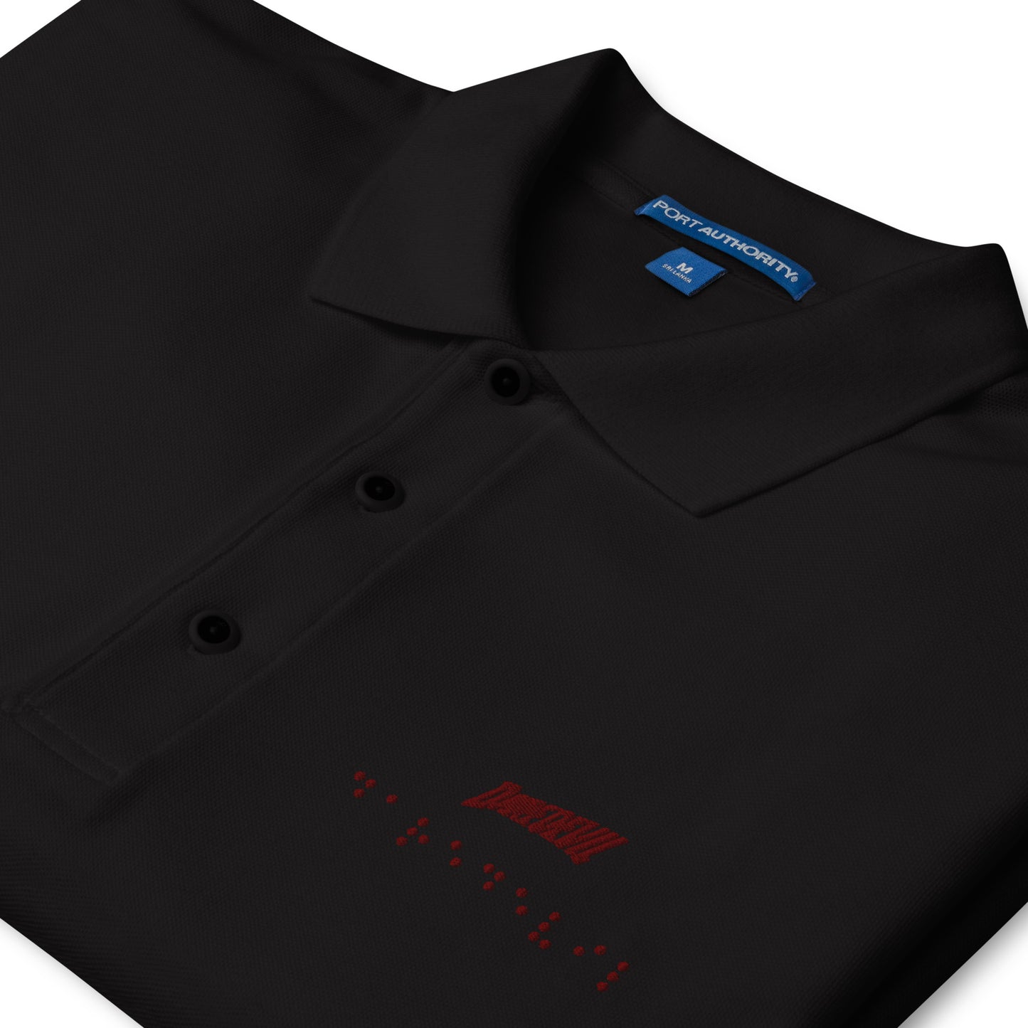 Matt Murdock Braille Embroidered Polo