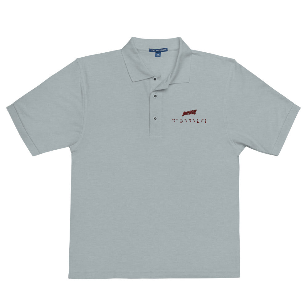 Matt Murdock Braille Embroidered Polo