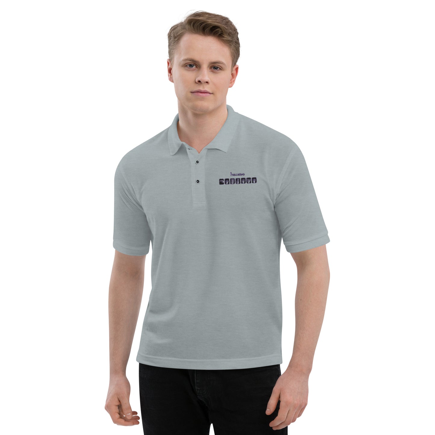 Clint Barton ASL Embroidered Polo