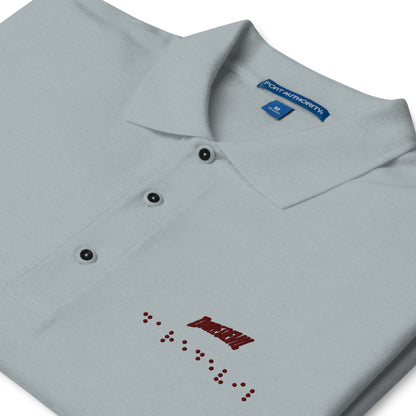 Matt Murdock Braille Embroidered Polo