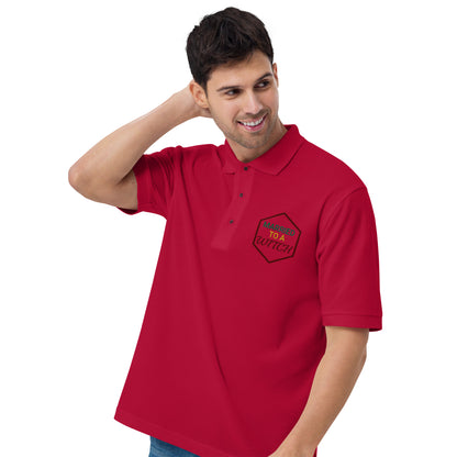 Vision Married to a Witch Hex Embroidered Polo Shirt