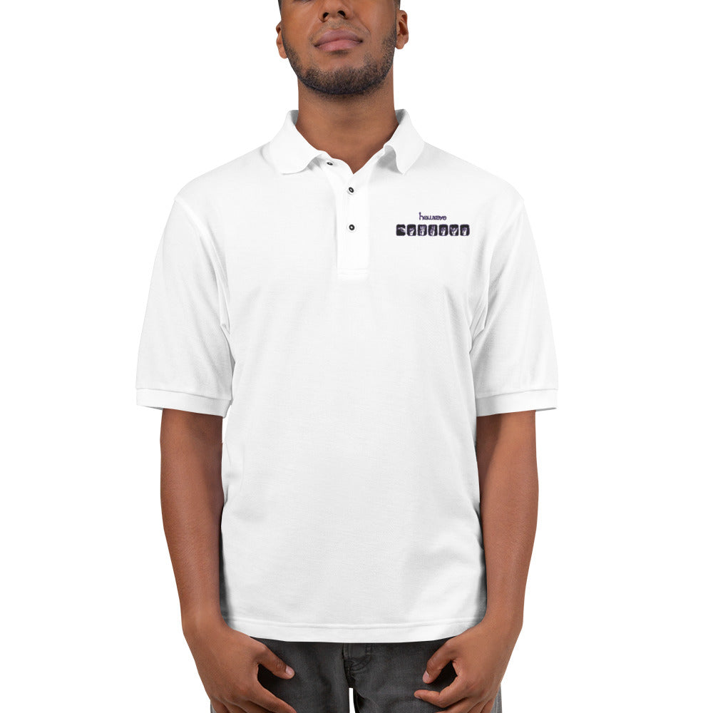 Clint Barton ASL Embroidered Polo