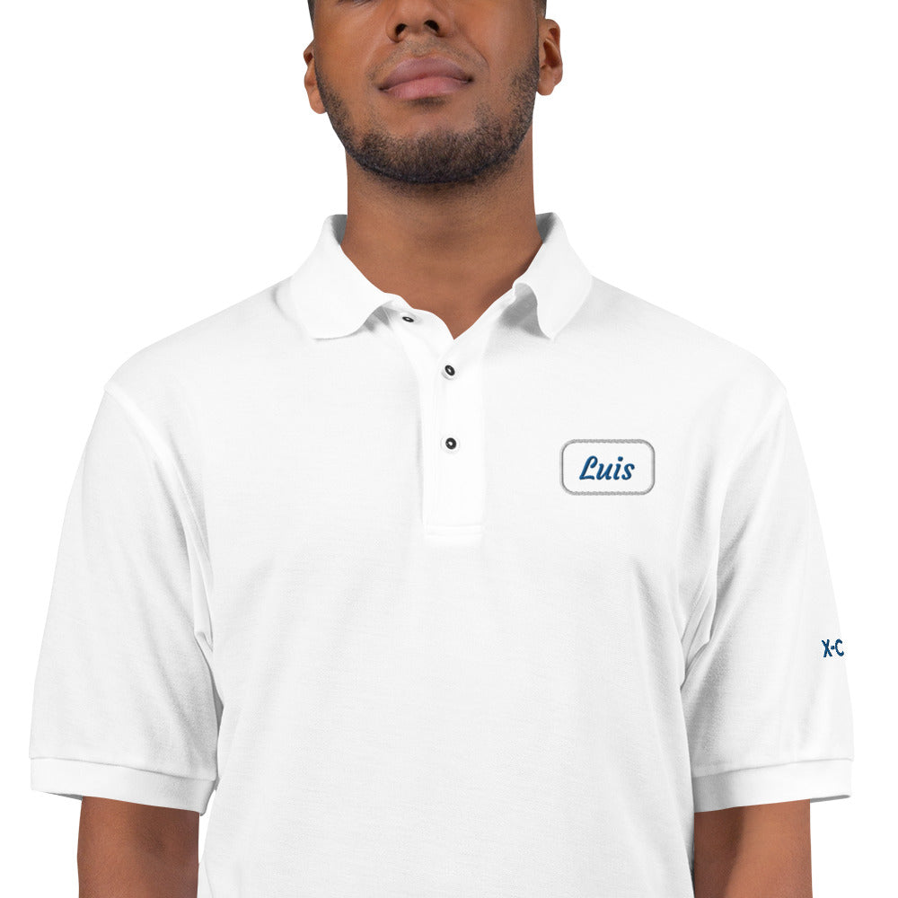 Luis X-CON Security Costume Embroidered Polo Shirt