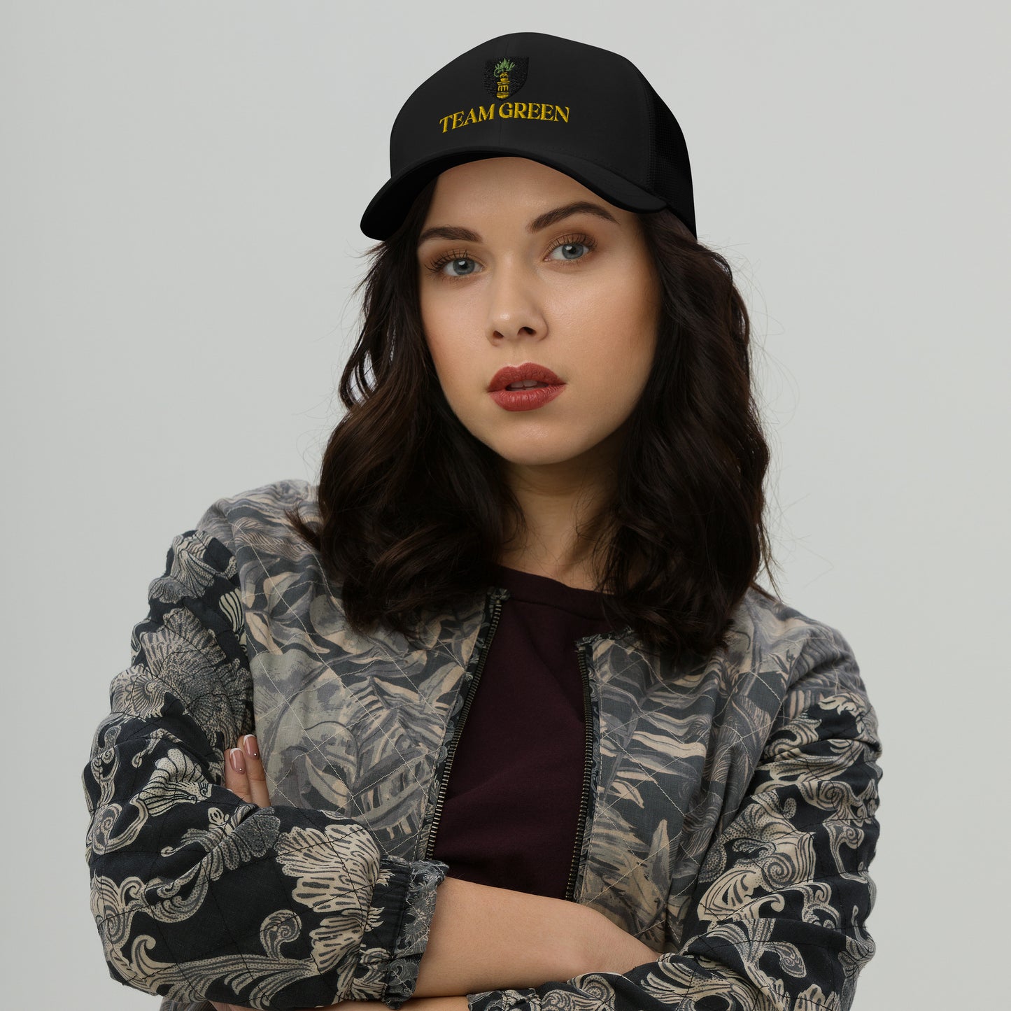 TEAM GREEN - House Of The Dragon Trucker Embroidered Hat