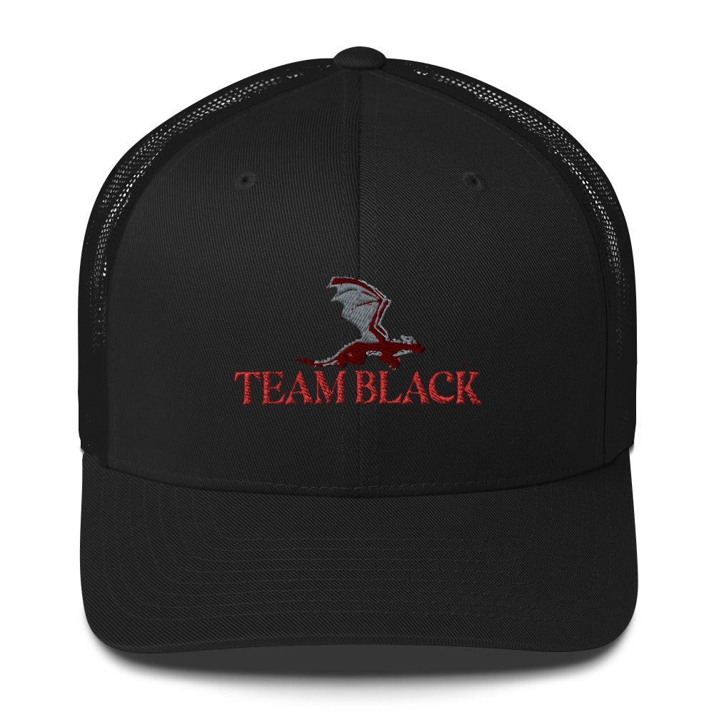 TEAM BLACK - House Of The Dragon Trucker Embroidered Hat