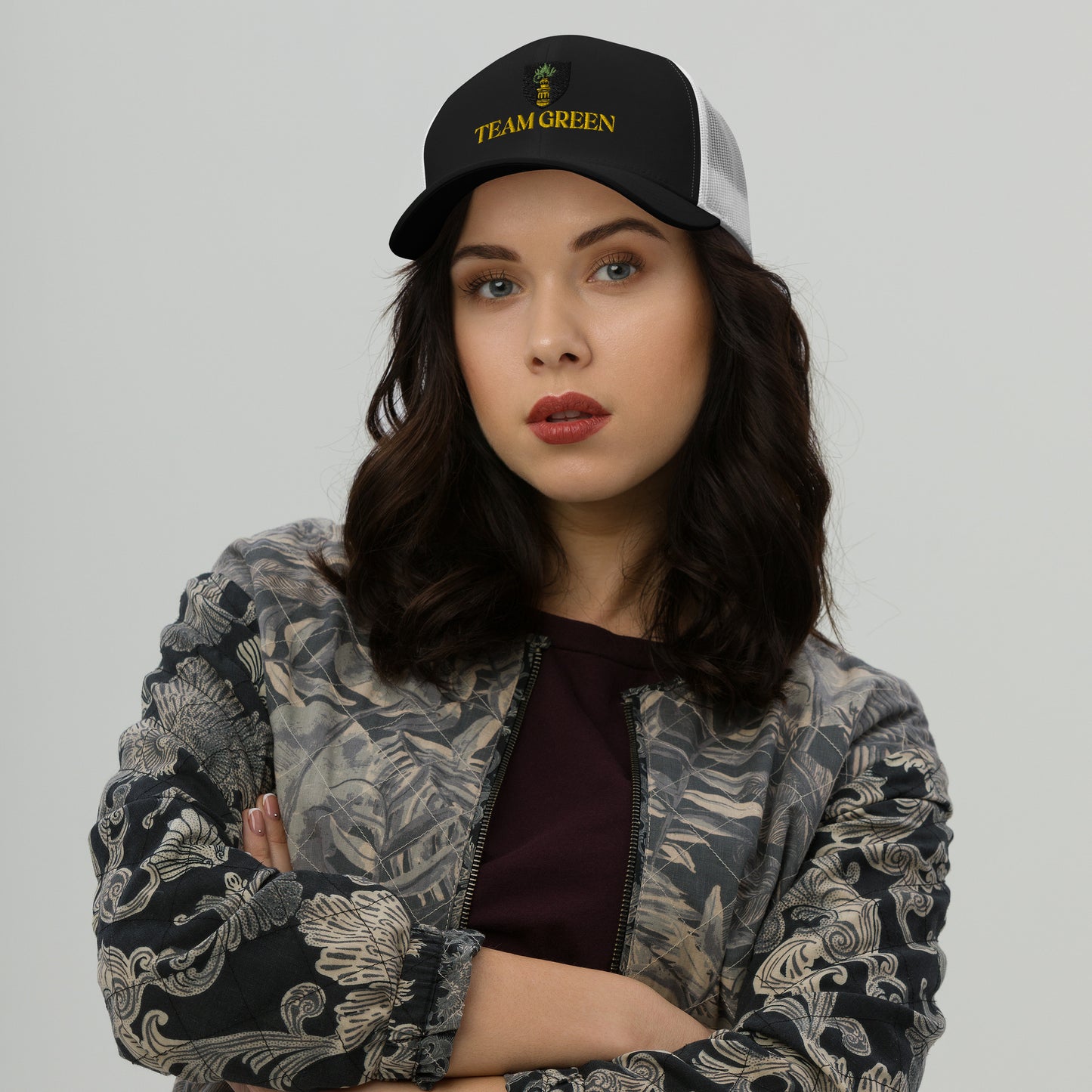 TEAM GREEN - House Of The Dragon Trucker Embroidered Hat