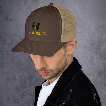 TEAM GREEN - House Of The Dragon Trucker Embroidered Hat