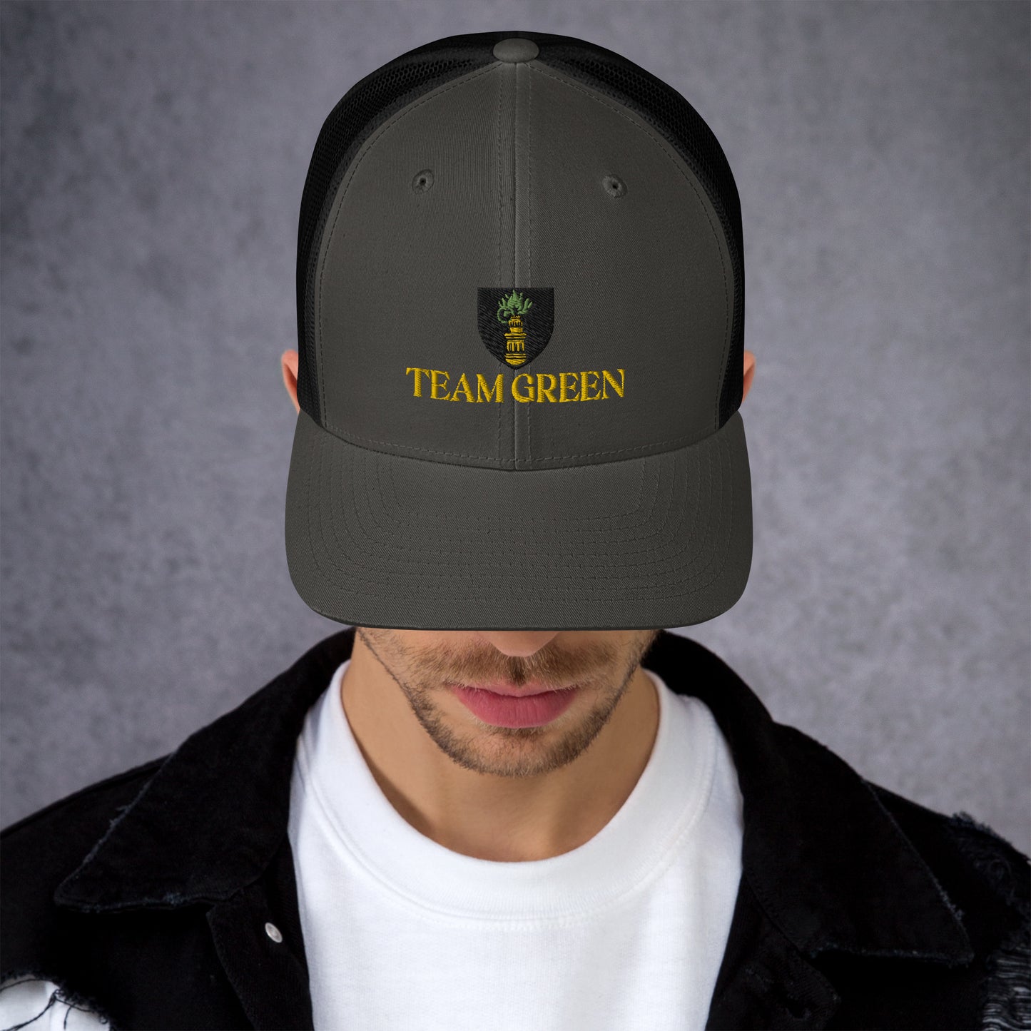 TEAM GREEN - House Of The Dragon Trucker Embroidered Hat