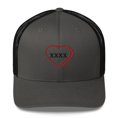 Mutant Kisses "X" Embroidered Trucker Cap