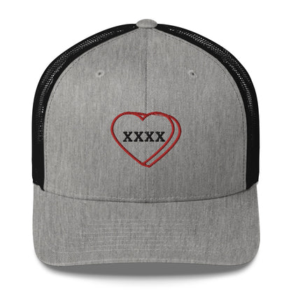 Mutant Kisses "X" Embroidered Trucker Cap