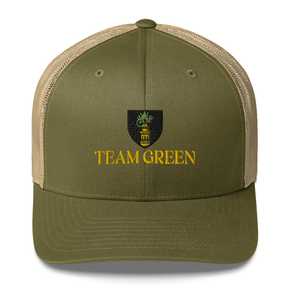 TEAM GREEN - House Of The Dragon Trucker Embroidered Hat