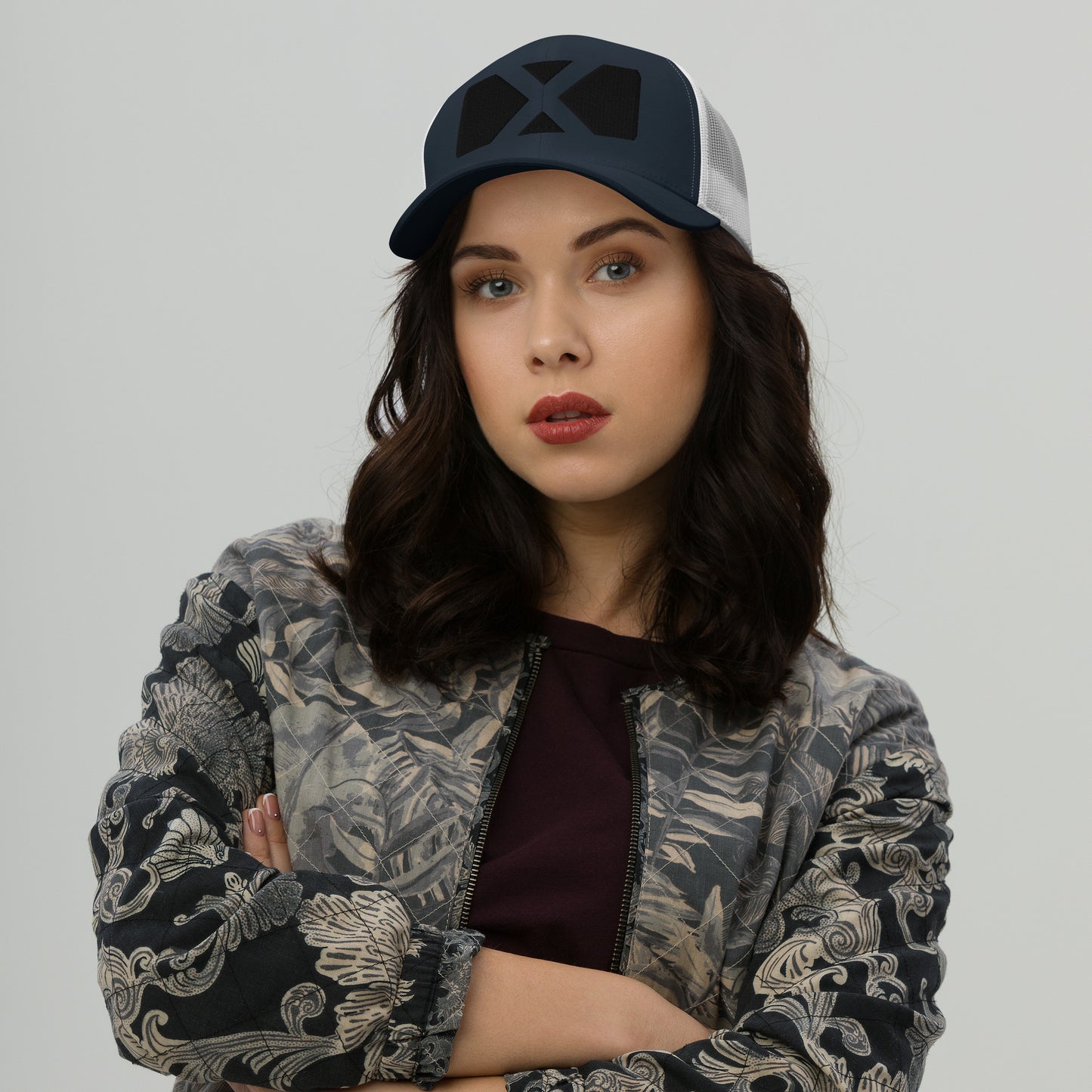 Xavier School Embroidered Trucker Cap