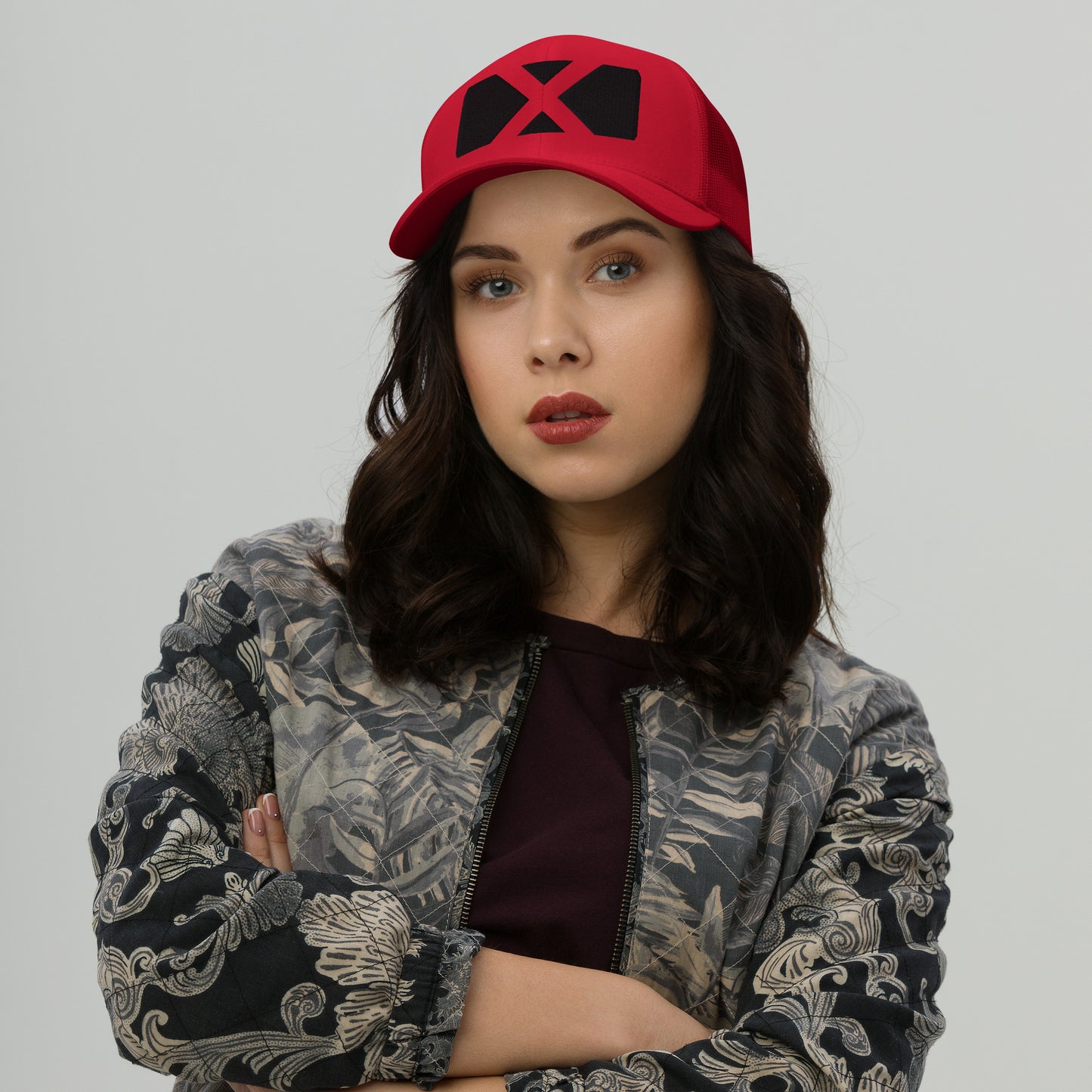 Xavier School Embroidered Trucker Cap