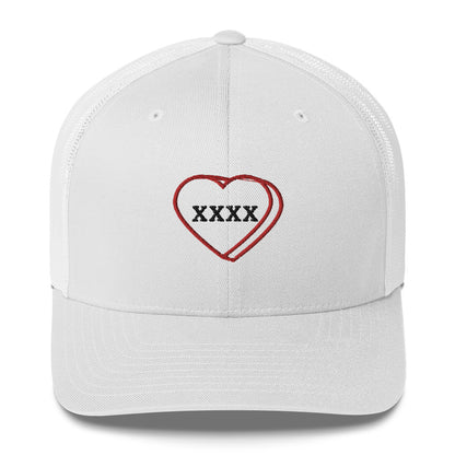 Mutant Kisses "X" Embroidered Trucker Cap