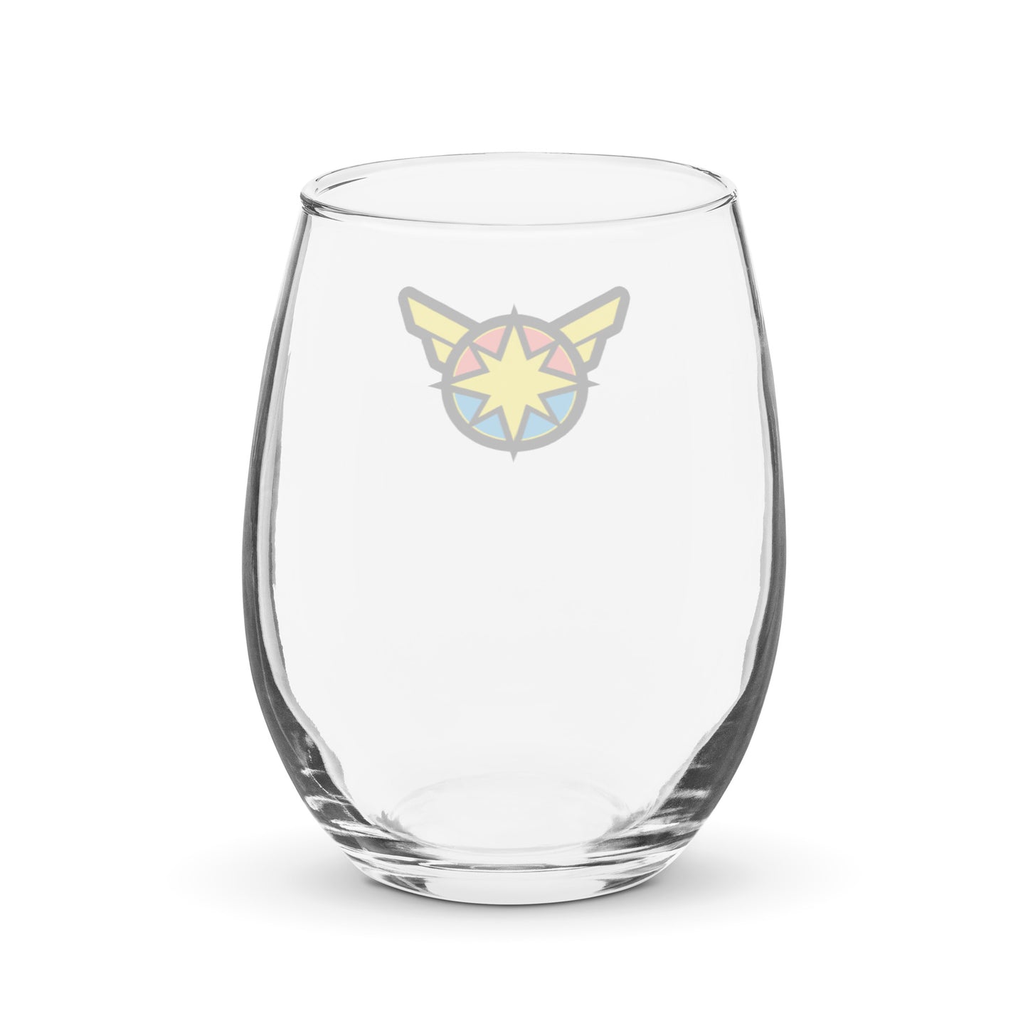 Captain Carol Danvers Stemless Wine Glass