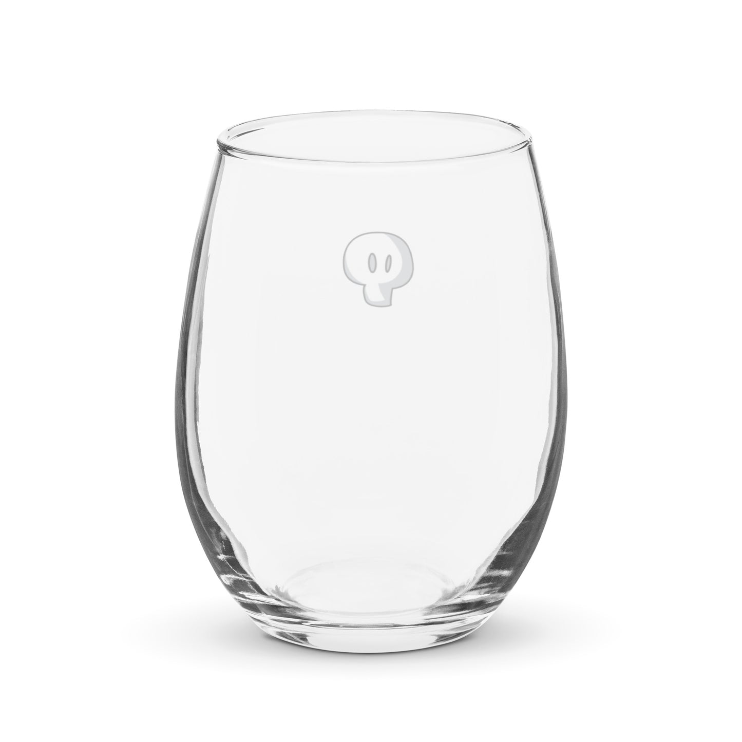 Mystique Skull Stemless Wine Glass