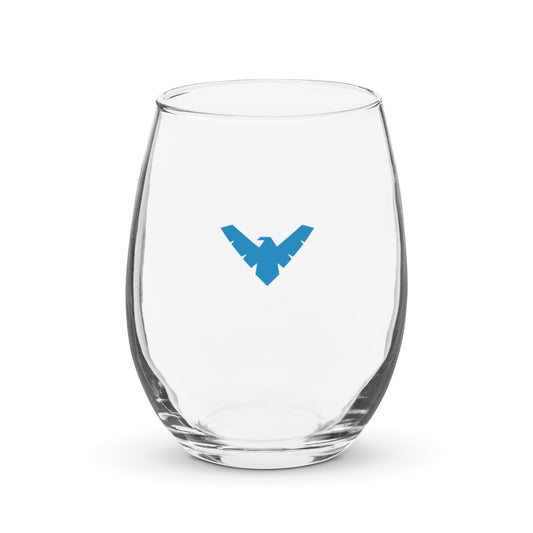 Dick Grayson Stemless Wine Glass