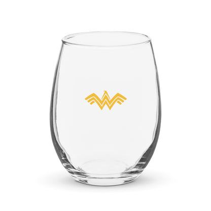 Diana Prince Stemless Wine Glass