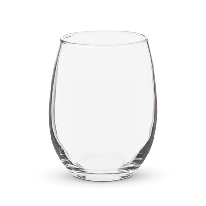 Intergalactic Lightning Bolt Stemless Wine Glass