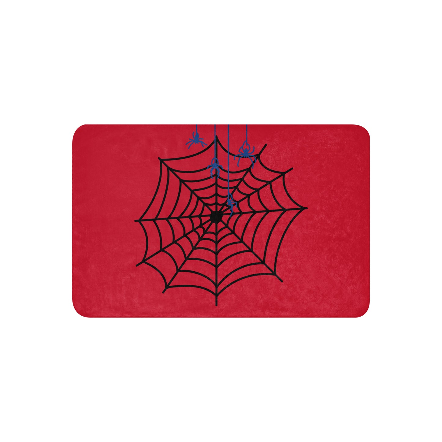 Spiders & Web Sherpa Blanket