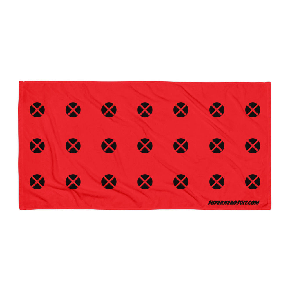 Xavier's School (Red) Towel