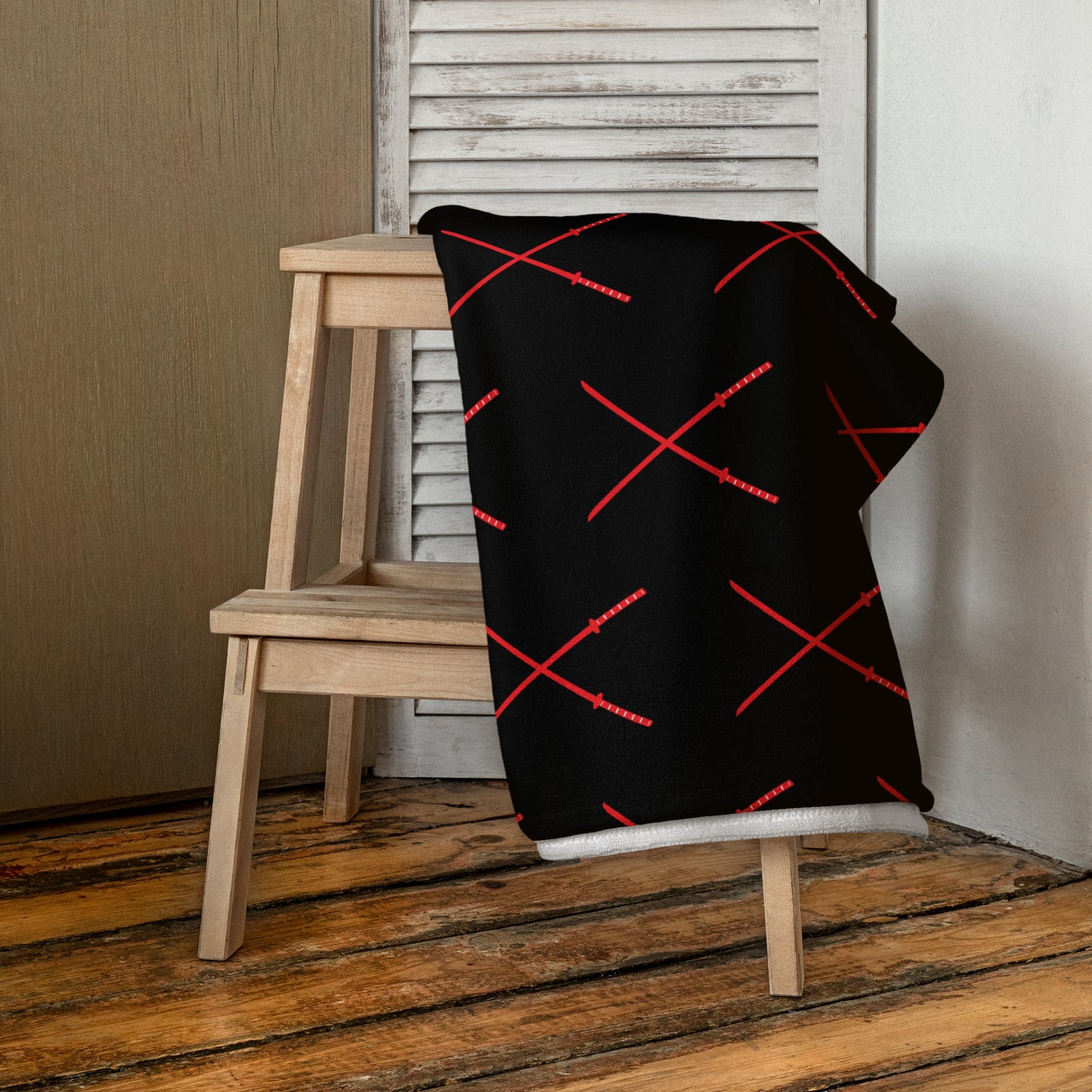 Deadpool Katanas (Black) Towel