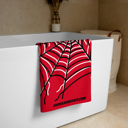 Spider-Man Web Towel