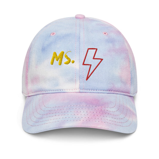 Ms. Kamala Khan Tie Dye Embroidered Hat