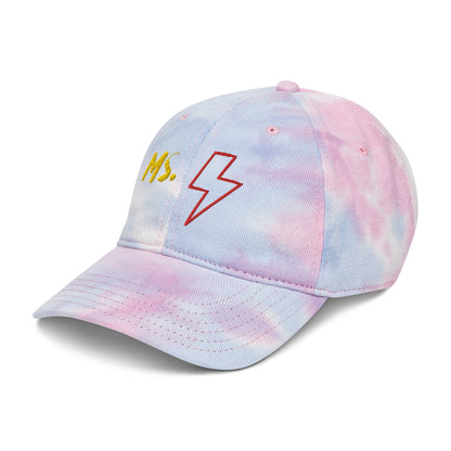 Ms. Kamala Khan Tie Dye Embroidered Hat