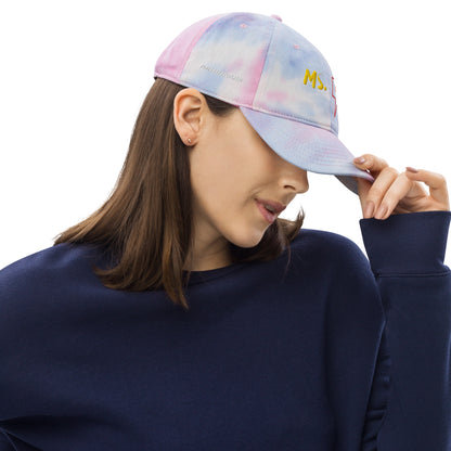 Ms. Kamala Khan Tie Dye Embroidered Hat