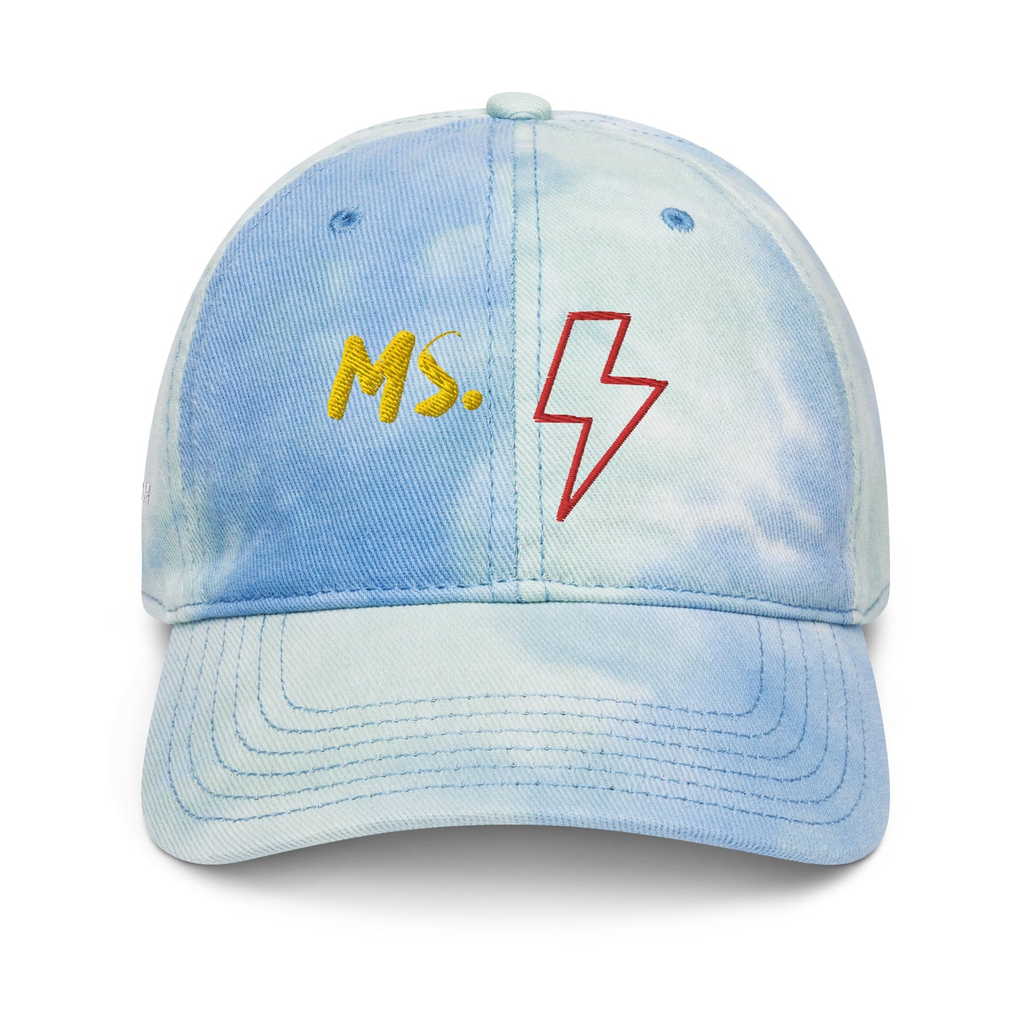 Ms. Kamala Khan Tie Dye Embroidered Hat