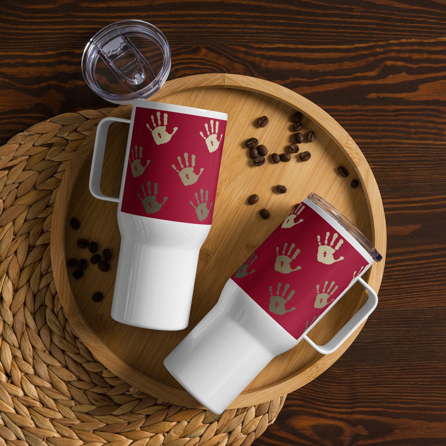 Echo Handprint Travel Mug