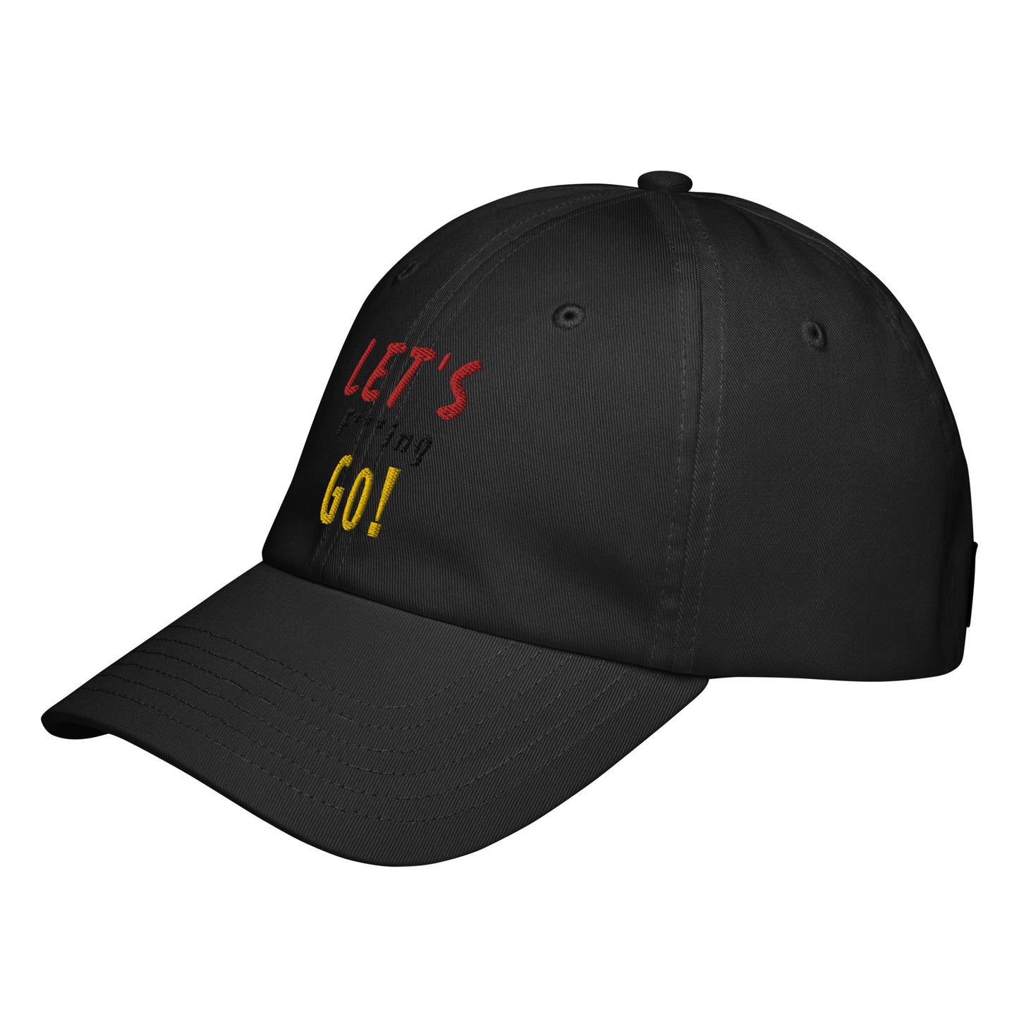 LIMITED TIME ONLY! Deadpool & The Wolverine Quote Let's Go! Embroidered Under Armour® Dad Hat