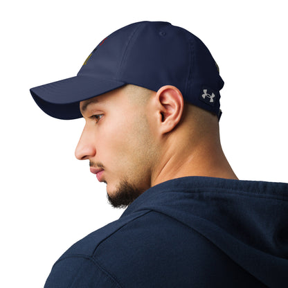 LIMITED TIME ONLY! Deadpool & The Wolverine Quote Let's Go! Embroidered Under Armour® Dad Hat