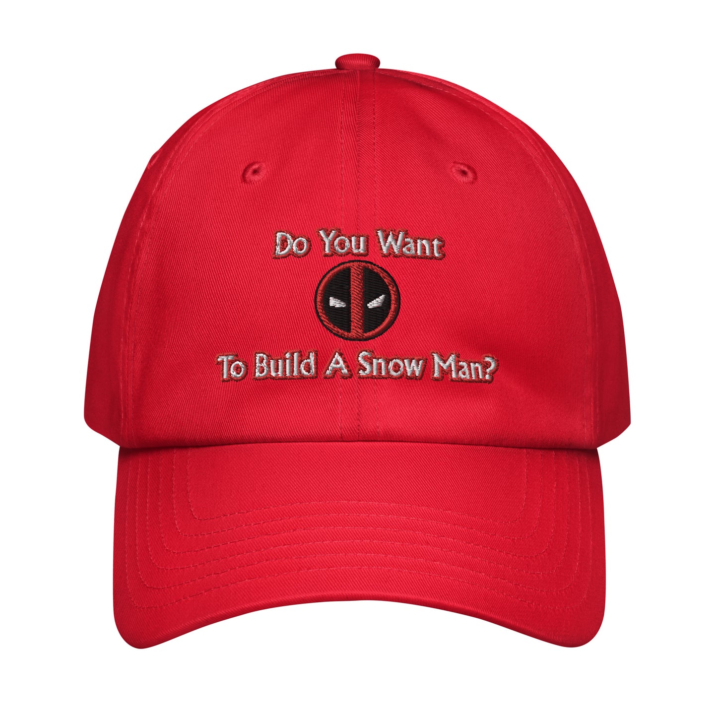 Deadpool Frozen Quote Embroidered Under Armour® Dad Hat