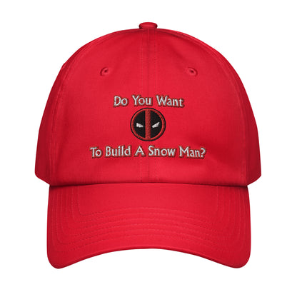 Deadpool Frozen Quote Embroidered Under Armour® Dad Hat