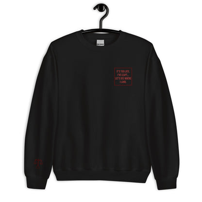 Matt Murdock Quote Unisex Embroidered Sweatshirt