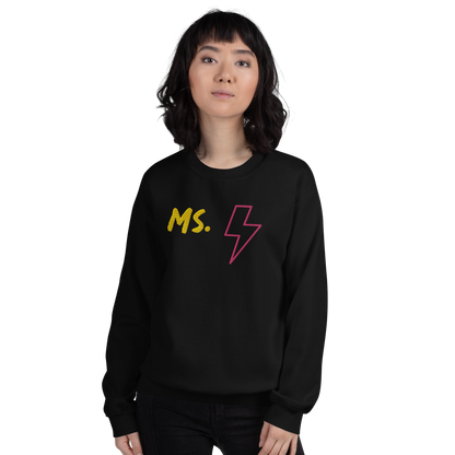 Ms. Kamala Khan Unisex Embroidered Sweatshirt