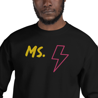 Ms. Kamala Khan Unisex Embroidered Sweatshirt