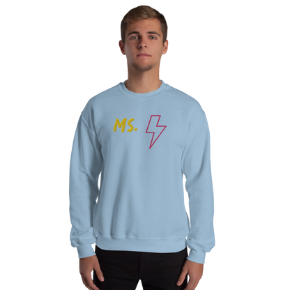 Ms. Kamala Khan Unisex Embroidered Sweatshirt