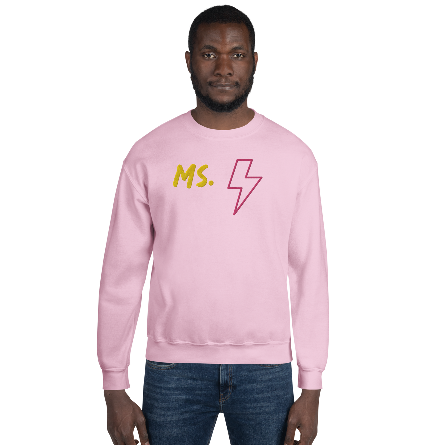 Ms. Kamala Khan Unisex Embroidered Sweatshirt