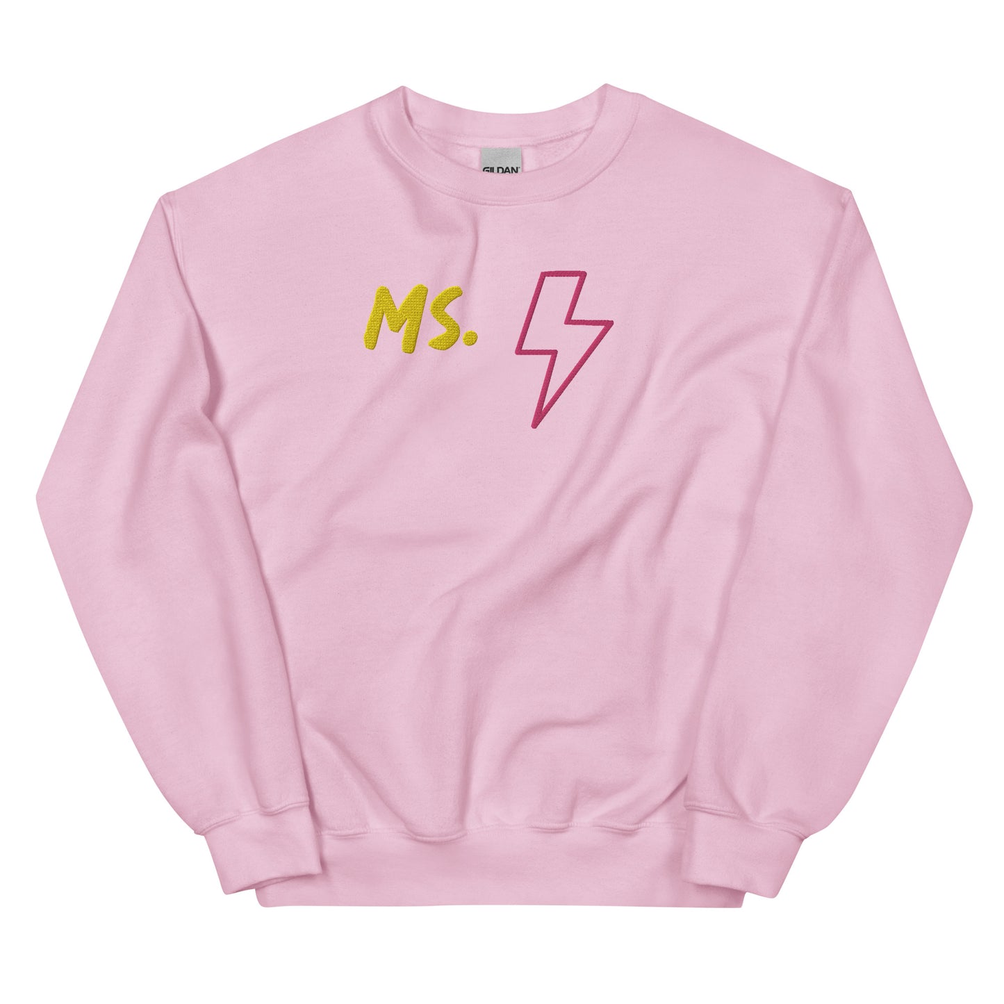 Ms. Kamala Khan Unisex Embroidered Sweatshirt