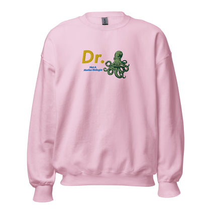 Doctor Octopus Not A Marine Biologist Unisex Embroidered Sweatshirt