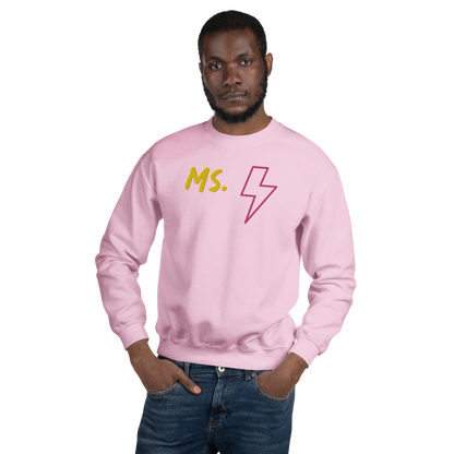 Ms. Kamala Khan Unisex Embroidered Sweatshirt