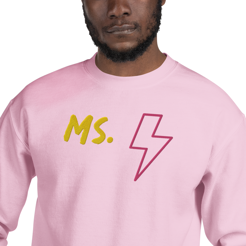 Ms. Kamala Khan Unisex Embroidered Sweatshirt