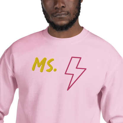 Ms. Kamala Khan Unisex Embroidered Sweatshirt