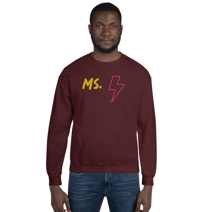 Ms. Kamala Khan Unisex Embroidered Sweatshirt