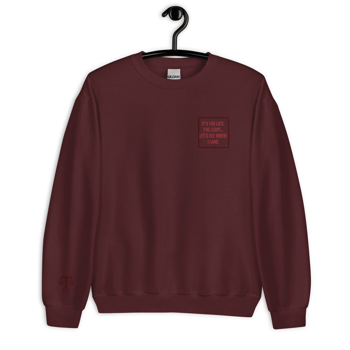 Matt Murdock Quote Unisex Embroidered Sweatshirt